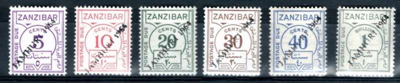 ZANZIBAR (Postage Dues)