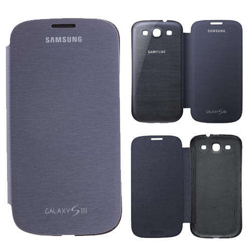 Samsung galaxy s3 leather flap cover + free screen protector