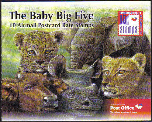 SOUTH AFRICA *NEW* 2012 BABY BIG FIVE BOOKLET MNH BIG 5