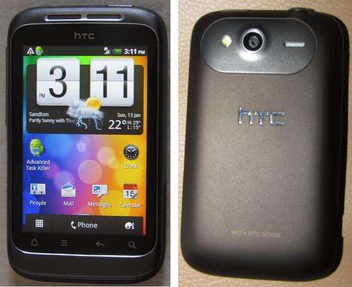 HTC Wildfire S with Scratch-Guard and 4GB Memory Card