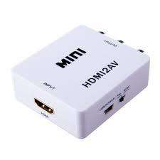 1080P HDMI to RCA Audio Video AV CVBS Adapter Converter