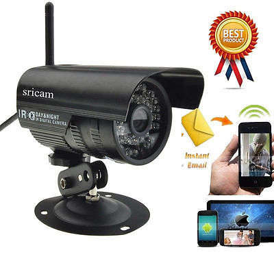 WiFi Outdoor Waterproof Wireless Night 20M IR CCTV Security Network IP Camera AA
