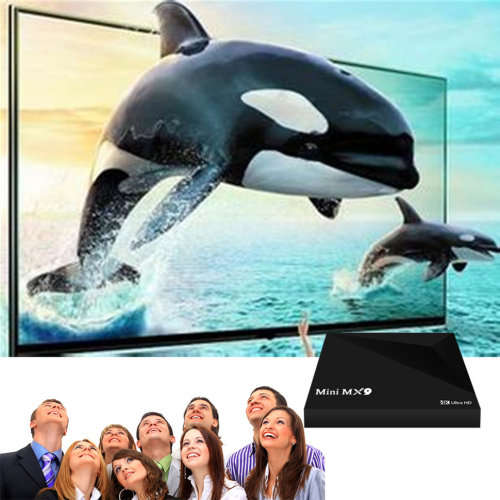 MINIMX9 1+8 GB RK3229 Quad-core 2.4G Wifi Home Office TV Box For Android 5.1 SM