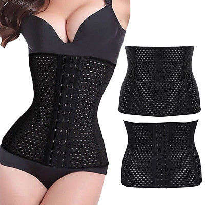 50x Corset Waist Training Cincher Control Body Shaper Underbust shapewear QT