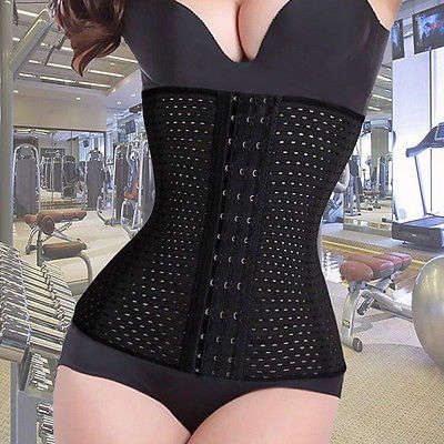 50x Corset Waist Training Cincher Control Body Shaper Underbust shapewear QT