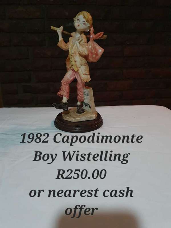 Capodimonte Boy Whistling