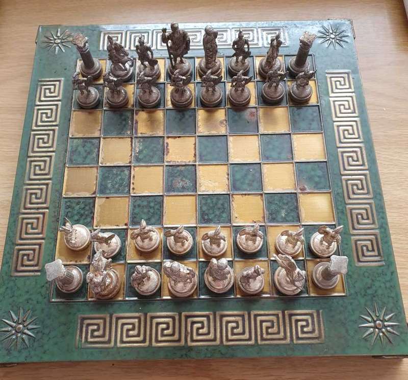 Greek Figurine Chess set