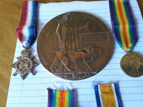 wwi death plaque Conductor Chaudler Binnemann