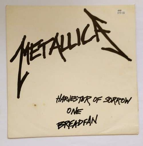 Metallica 12 inch single (45 rpm) - Harvester of sorrow  -  - The 6½ Year Anniversary Live E. P.