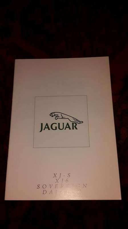 Classic Jaguar sales literature