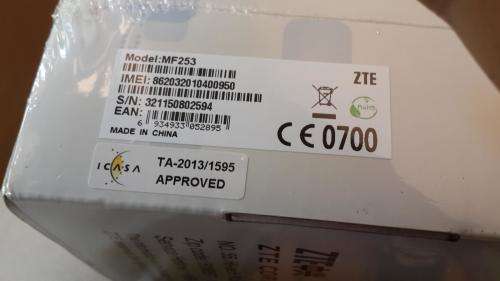 ZTE MF253 LTE router