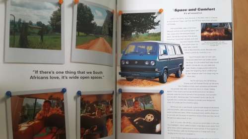 VW / Volkswagen Bus / Kombi brochure