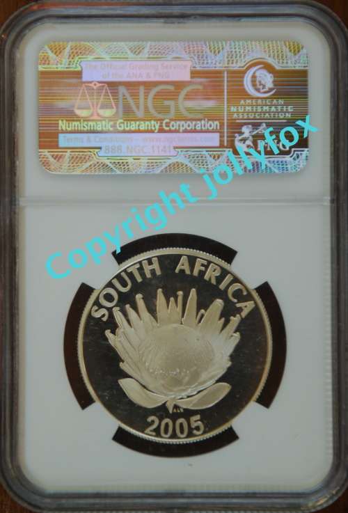 *** PRICE REDUCED!! *** 2005 Luthuli Silver R1 PF69UC NGC Graded ***