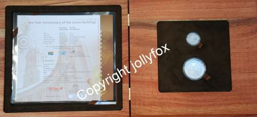 * SPECIAL PRICE!! * 2013 Union Building Annv SET - Nickel R2 PRF and Silver R2 PRF and Stamps!! *
