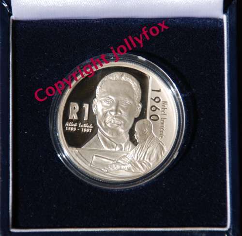 *** SPECIAL PRICE!!!  2005 LUTHULI SILVER R1 PROOF!!! ***