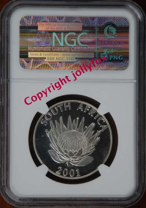 *** 50% OFF LIST PRICE!! *** RARE 2001 SILVER R1 TOURISM IN MS66!! *** ONLY 17 GRADED BY NGC!! ***