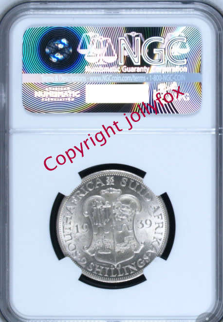 *** ULTRA RARE!! *** 1939 FLORIN (2S) MS62 NGC GRADED - ONLY 10 HIGHER IN MS!! *** CV=R15000!! ***
