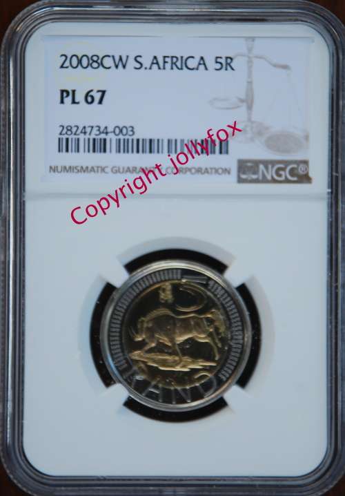 *** SPECIAL PRICE!! *** 2008 Oom Paul R5 PL67 - ONLY 10 Graded Higher by the NGC!! ***
