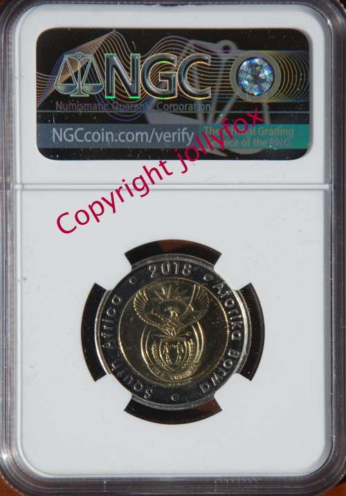 *** SPECIAL PRICE!! *** 2018 Mandela R5 NGC MS68, YES 68 !! - Only 158 in this NGC Grade!! ***