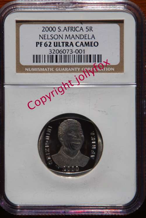 ** SPECIALPRICE! ** ULTRA RARE 2000 `Smiley` R5 NGC PF 62UC  - ONLY 38 in this NGC Grade Exist!! **