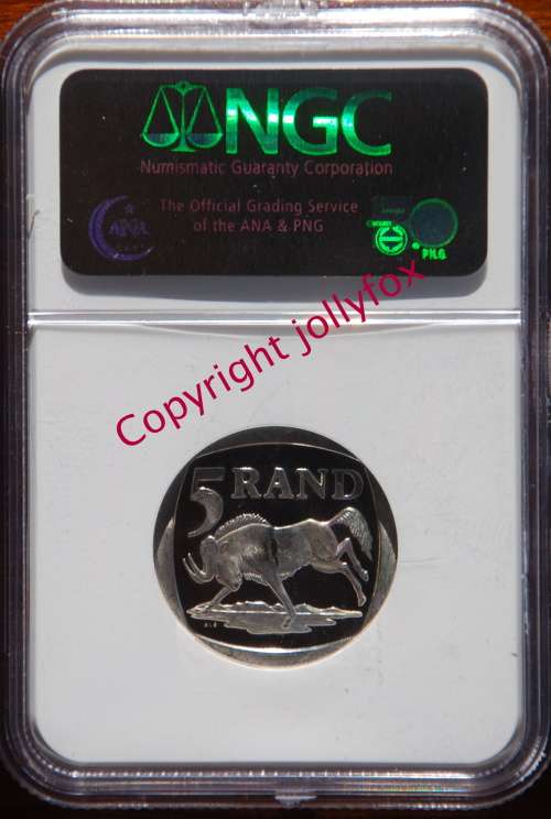 ** SPECIALPRICE! ** ULTRA RARE 2000 `Smiley` R5 NGC PF 62UC  - ONLY 38 in this NGC Grade Exist!! **