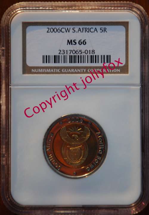 *** Rarely For Sale!! *** 2006 Oom Paul CW R5 in NGC MS 66!! ***