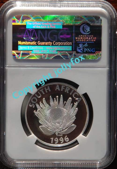*** SECOND BEST!! *** 1996 SILVER R1 CONSTITUTION NGC GRADED PF69UC!! ***