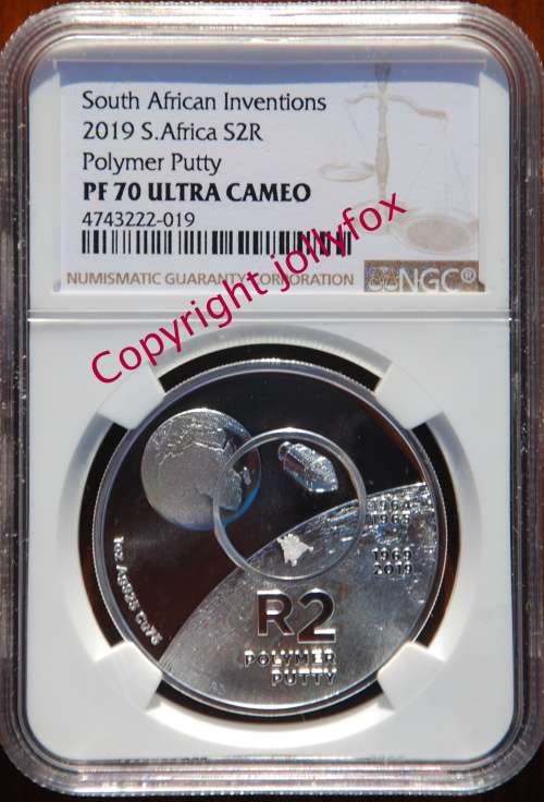 *** TOP GRADE!! *** 2019 SR2 POLYMER PUTTY PF70UC - ONLY 17 EXIST!! ***