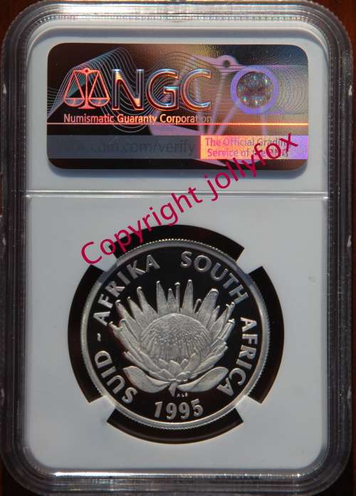 *** RARE!! ** ONLY 12 Better! *** 1995 SR1 Railway with Mirrored Door -  NGC PF69UC!! ***