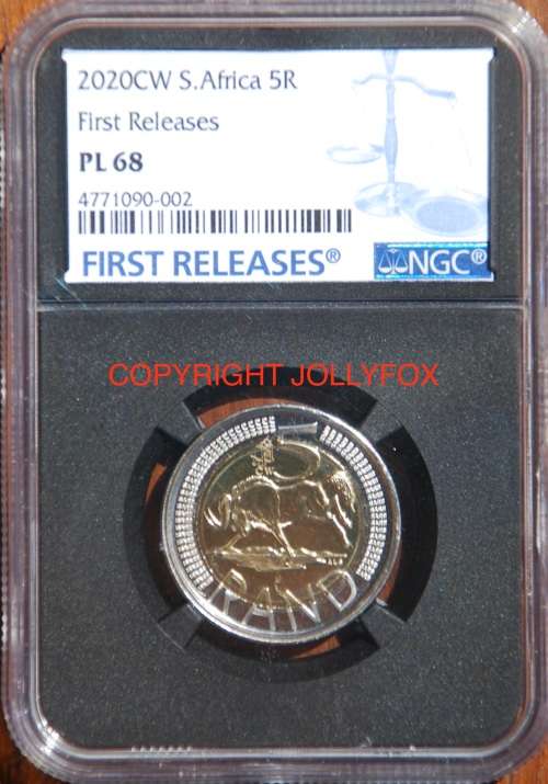 *** CHEAPEST ON BOB!! *** 2020 OOM PAUL R5 EARLY RELEASE NGC GRADED PL 68 WITH CW MINTMARK!! ***