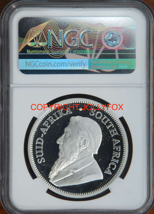 *** 2019 SILVER KRUGER PROOF R1 - GRADED PF69UC BY THE NGC ***