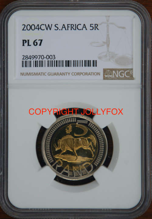 ** ULTRA RARE 2004 Oom Paul R5 PL67 ** ONLY 15 in THIS NGC Grade!! **