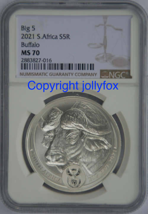 *** WOW *** PERFECT COIN *** 2021 SR5 Buffalo NGC GRADED MS 70!! ***