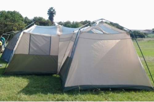 campmaster 8 man 2 roomed tent