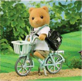 Sylvanian Families Doctor With Bike