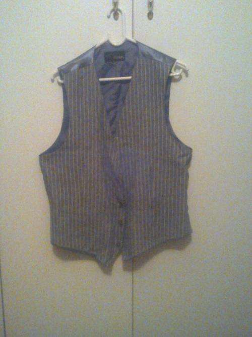 Under Jacket - grey with white stripes - sz 34