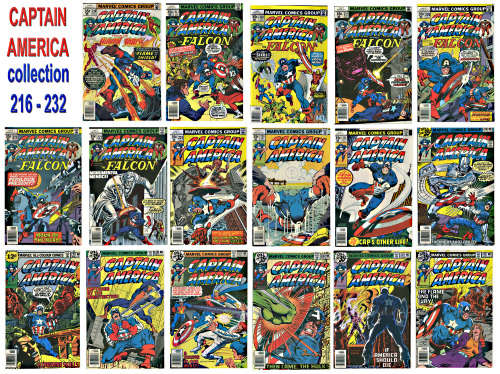 Captain America Collection 216 - 232