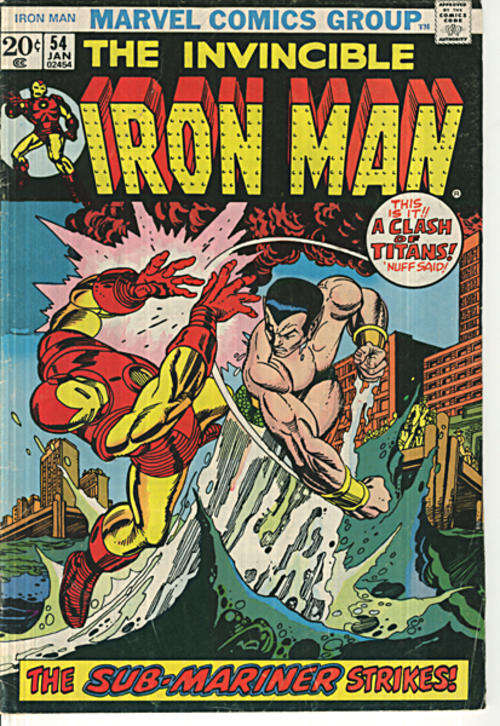 Iron Man 54 (1st Moondragon as Madame MacEvil)