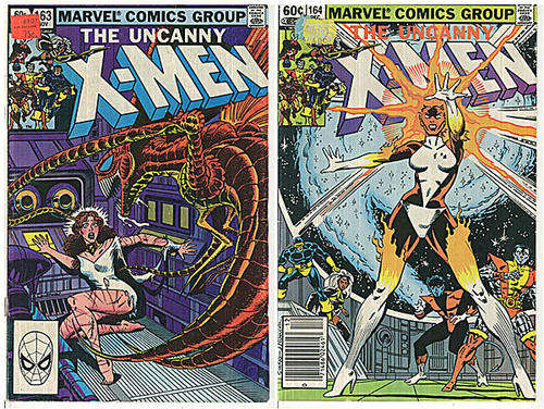 Uncanny X-MEN collection 163 & 164