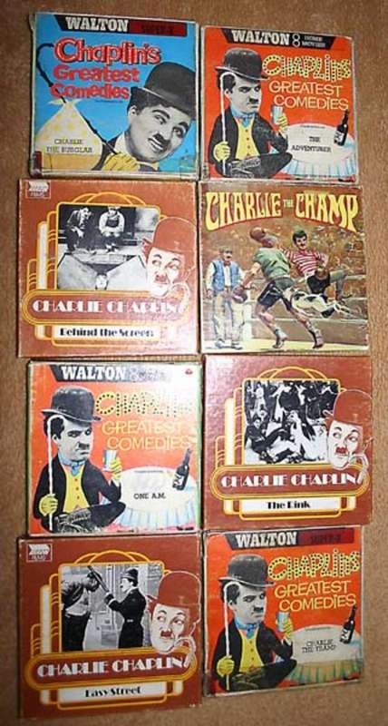 8mm Charlie Chaplin Movie Collection