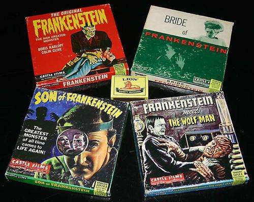 8mm Classic Universal Studios Frankenstein Movie Collection