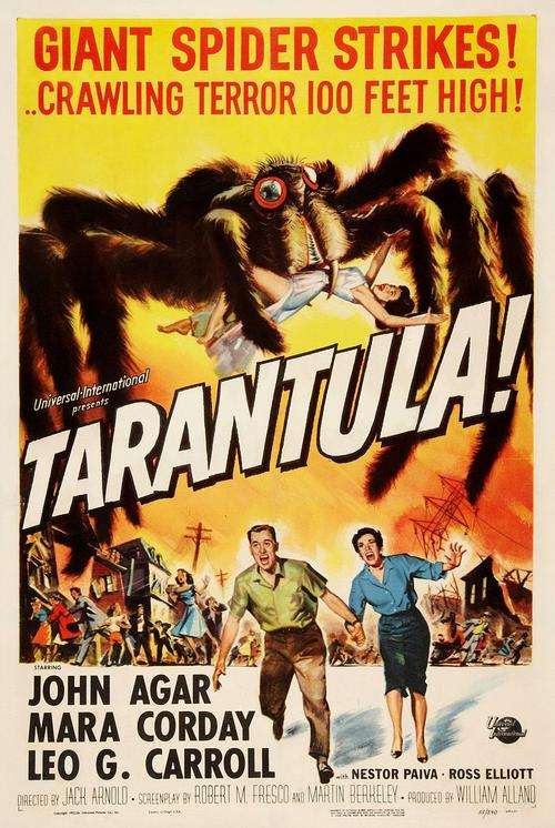 8mm Abridged Movie of Tarantula (1955)
