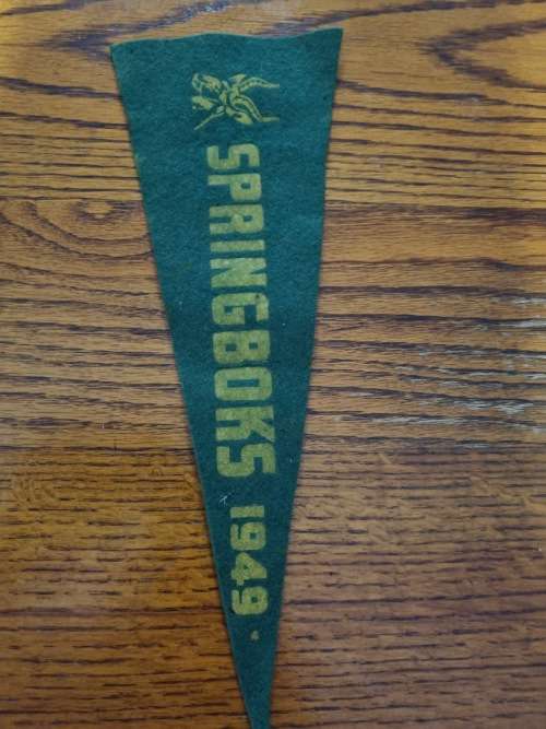 1949 Vintage Novelty Springbok Flag, very rare and in good condition.!!Only Serious Buyers!!
