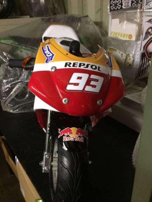 #93 Marc Marquez Sticker Kit for Pocket Bikes Minimoto