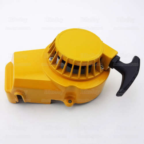Pocketbike Yellow Metal Pullstart with Inner Alloy Cog Minimoto