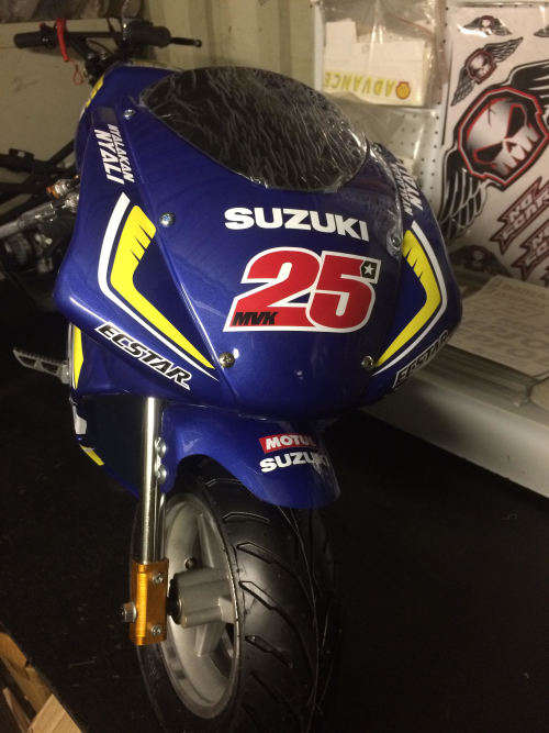 NEW 50cc 2 Stroke MotoGP Replica Suzuki