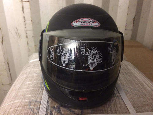 Kiddies Helmet 49-54cm Black Minimoto