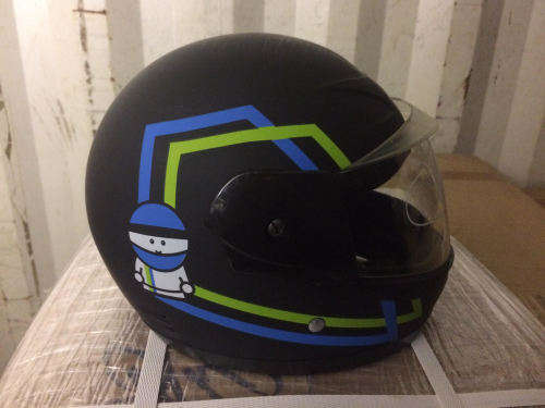 Kiddies Helmet 49-54cm Black Minimoto
