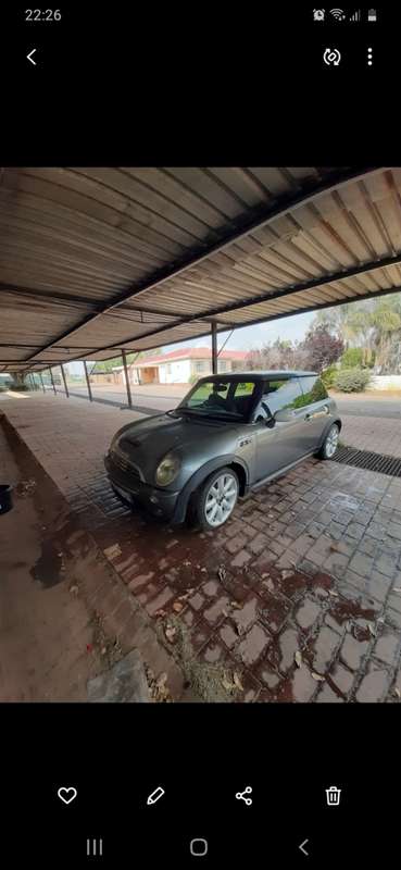 Mini Cooper S, 6 speed forward, Non runner