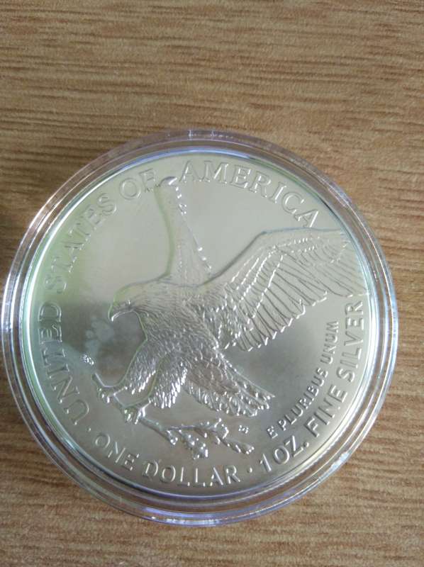 2024 American Silver Eagle 1 oz .999 silver coin (Bid per coin)